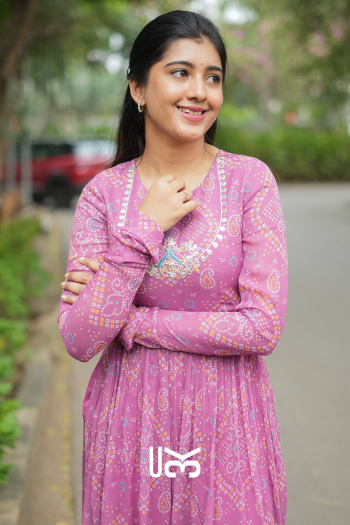 Pragati Kurta Set in Pink