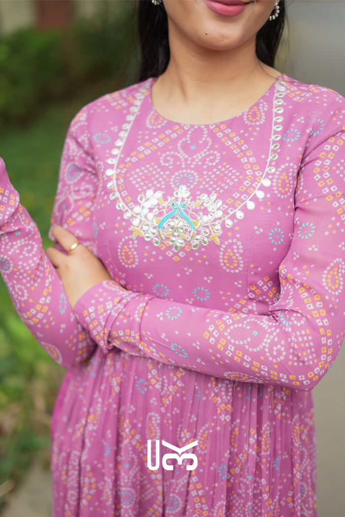 Pragati Kurta Set in Pink