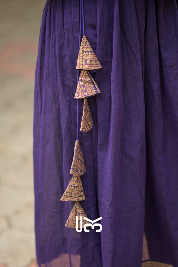Sharvari Kurta Set in Violet