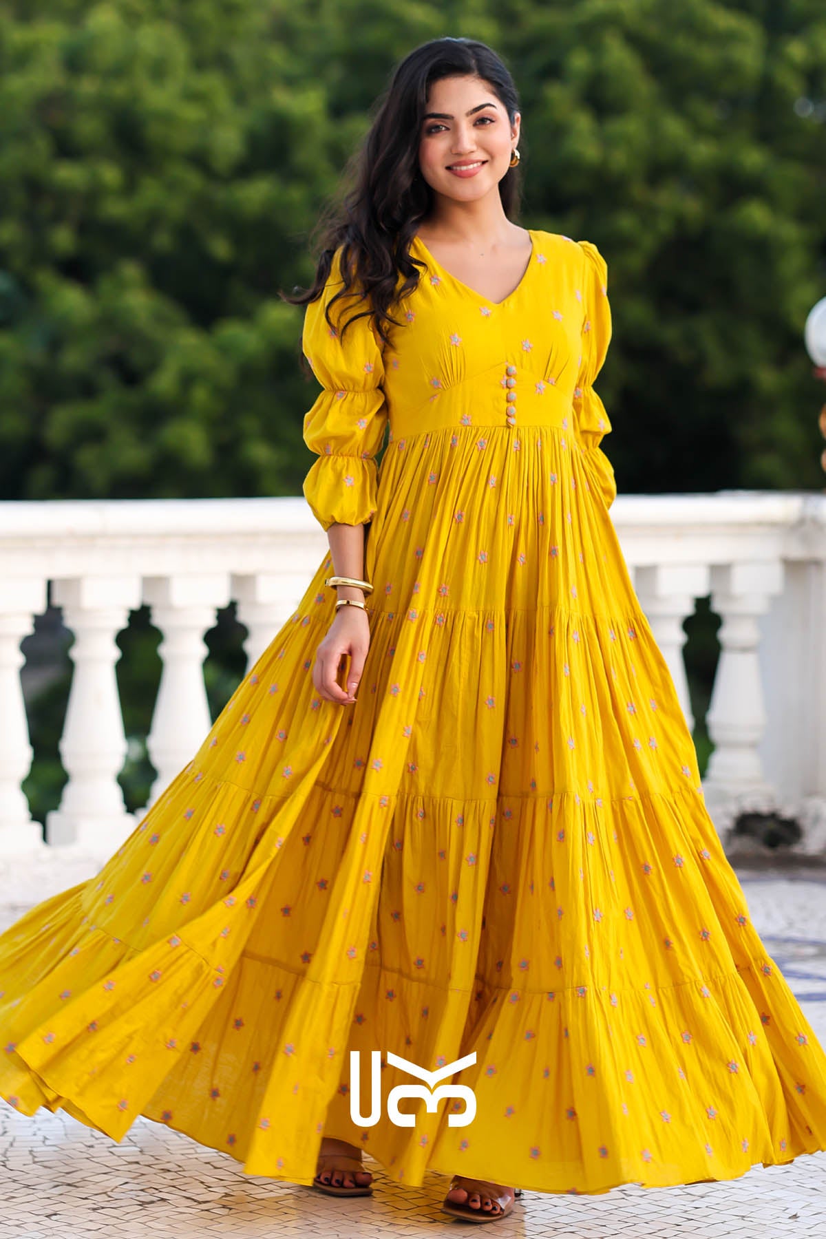 Sunshine Maxi Dress In Yellow