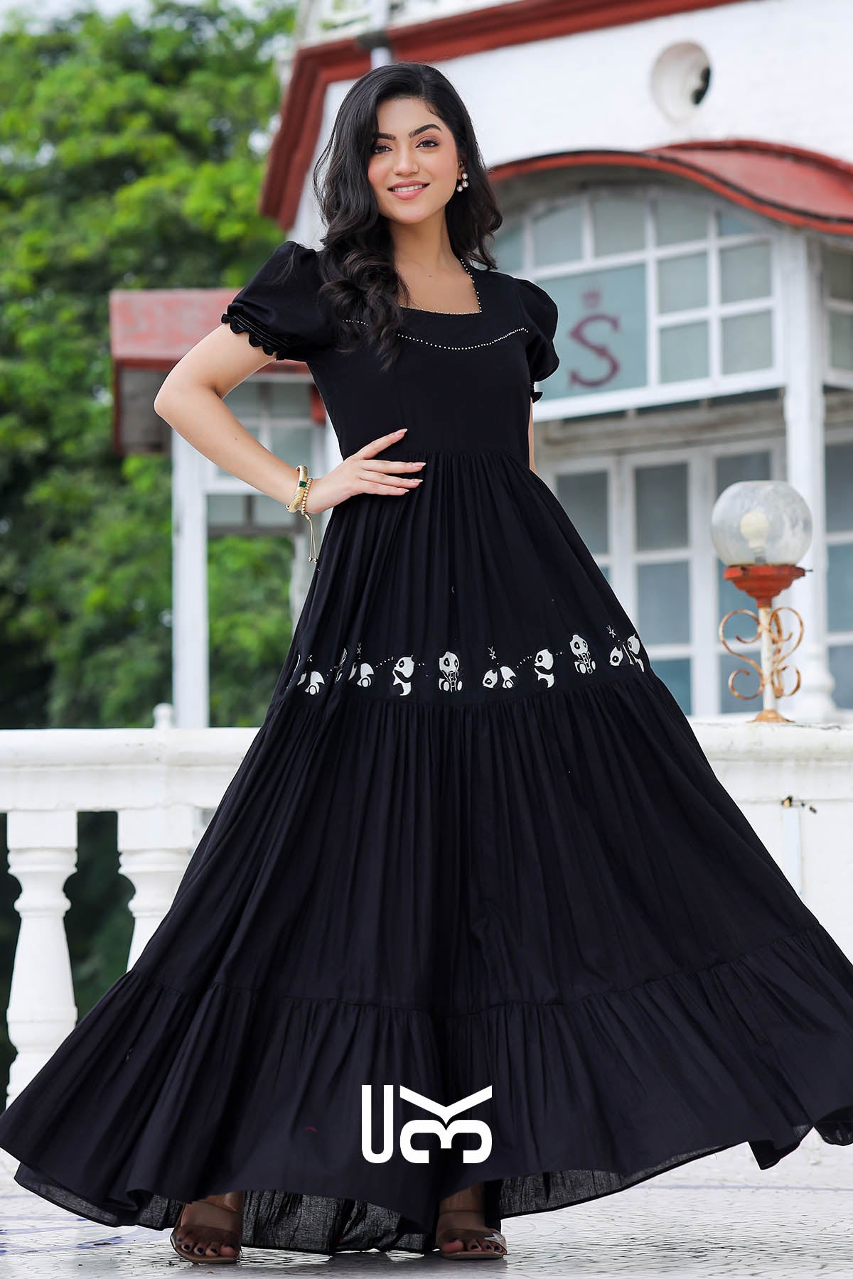 Midnight Black Maxi Dress