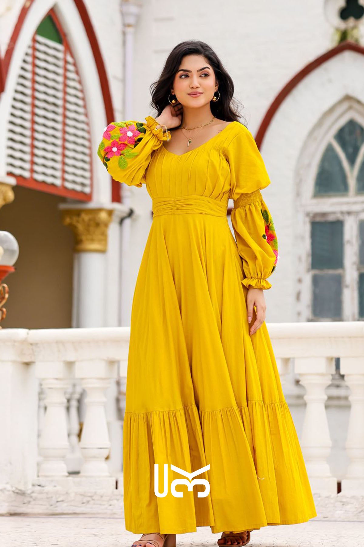 Warm Glow Yellow Maxi Dress