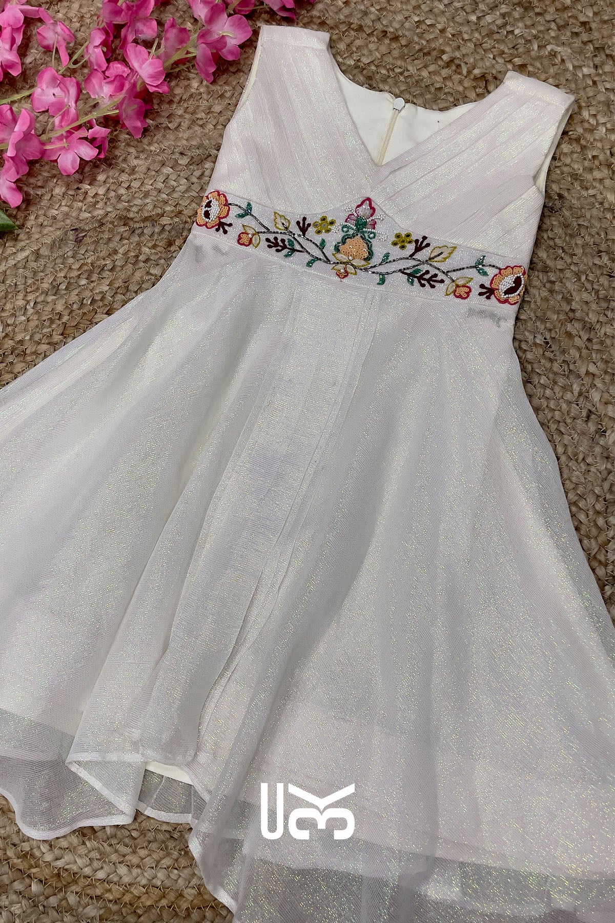 Baby Snow Rainbow Frock