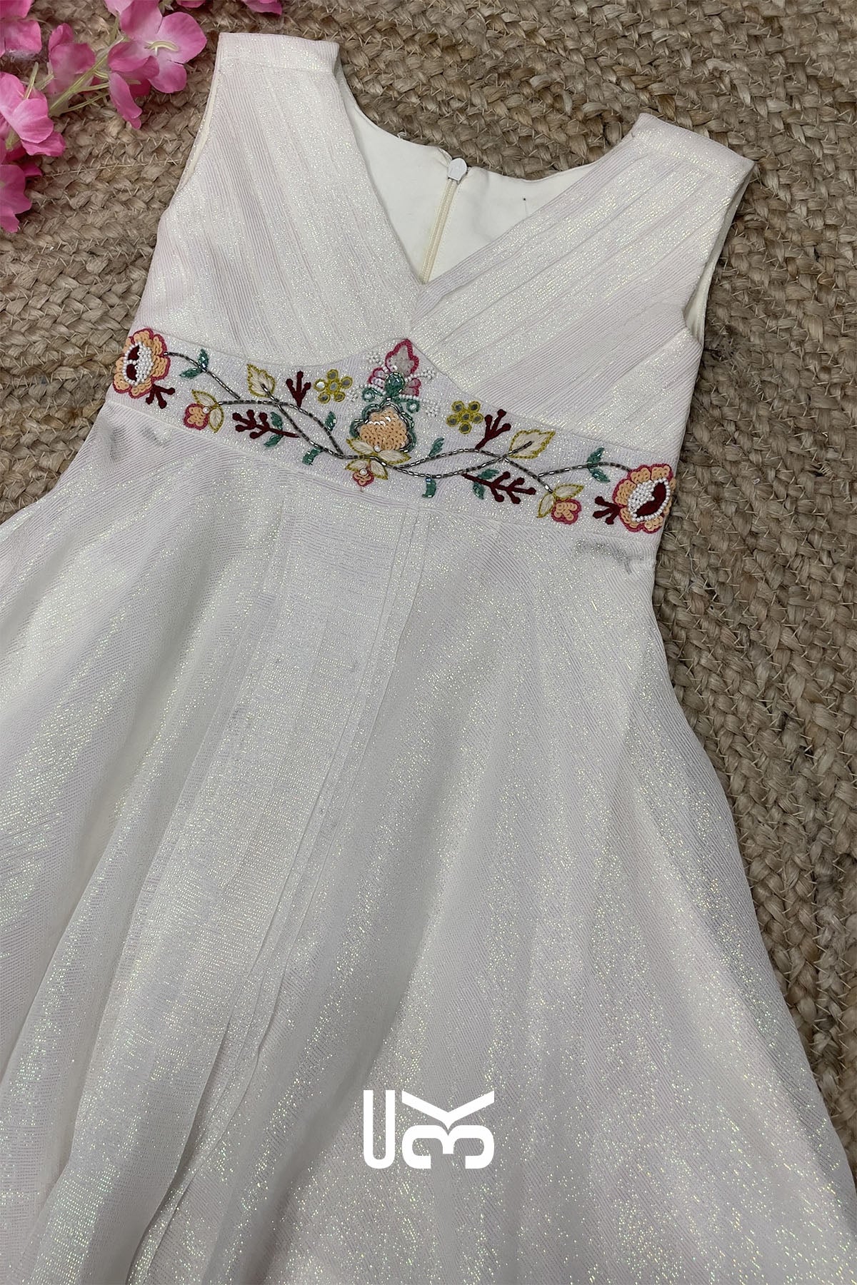 Baby Snow Rainbow Frock