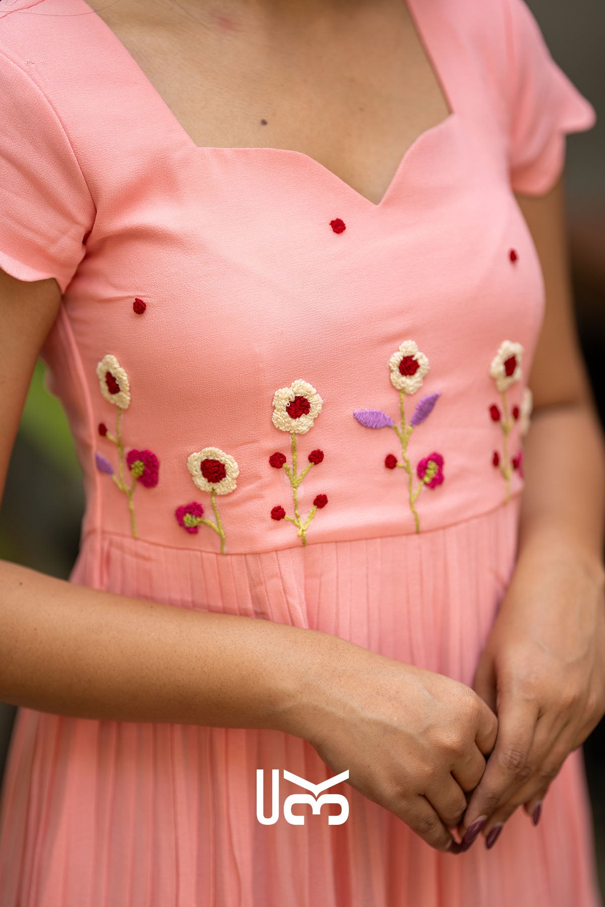 Amelia Bloom Midi Dress