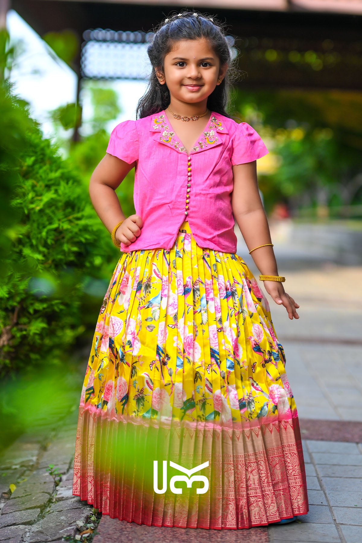 Baby Sparrow Lehenga Set
