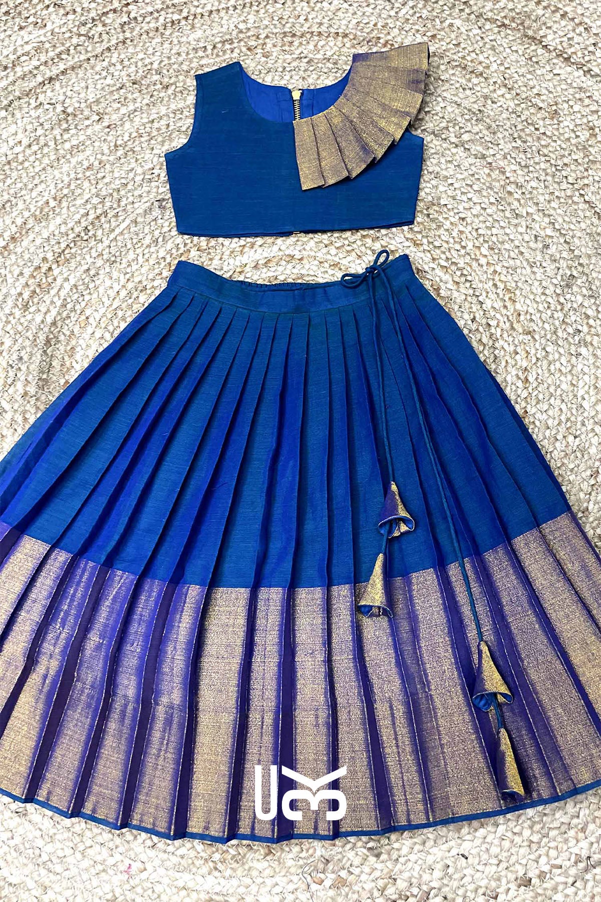 Baby Narayanpet Lehenga Set