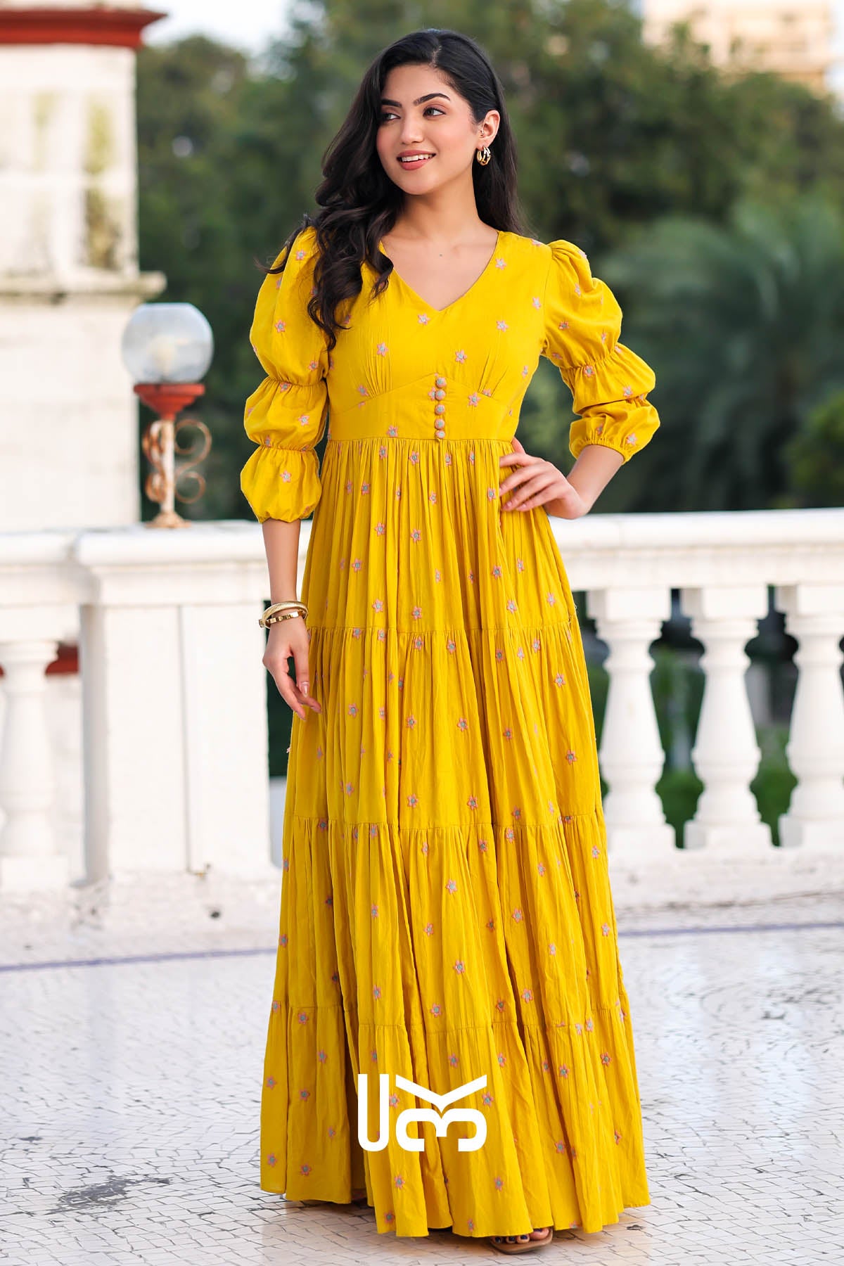 Sunshine Maxi Dress In Yellow