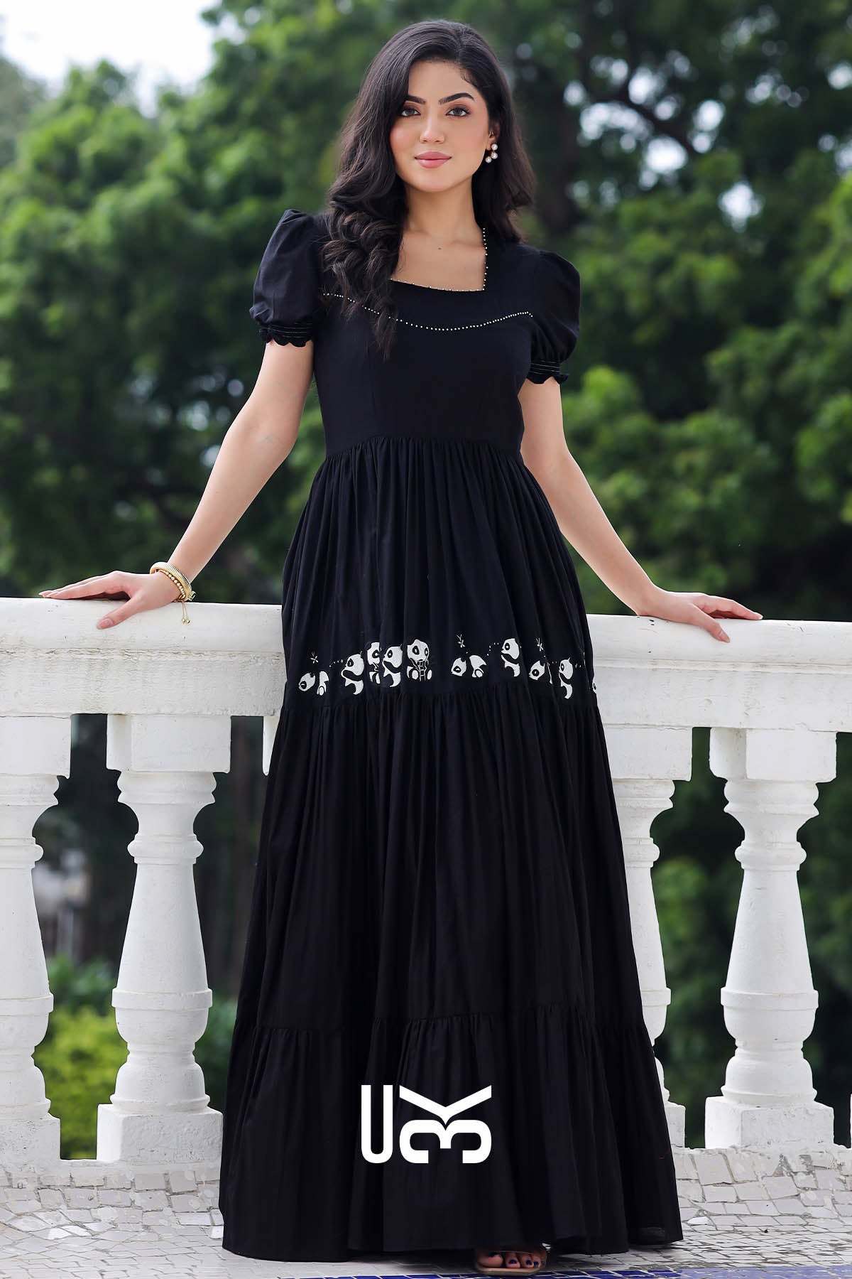 Midnight Black Maxi Dress