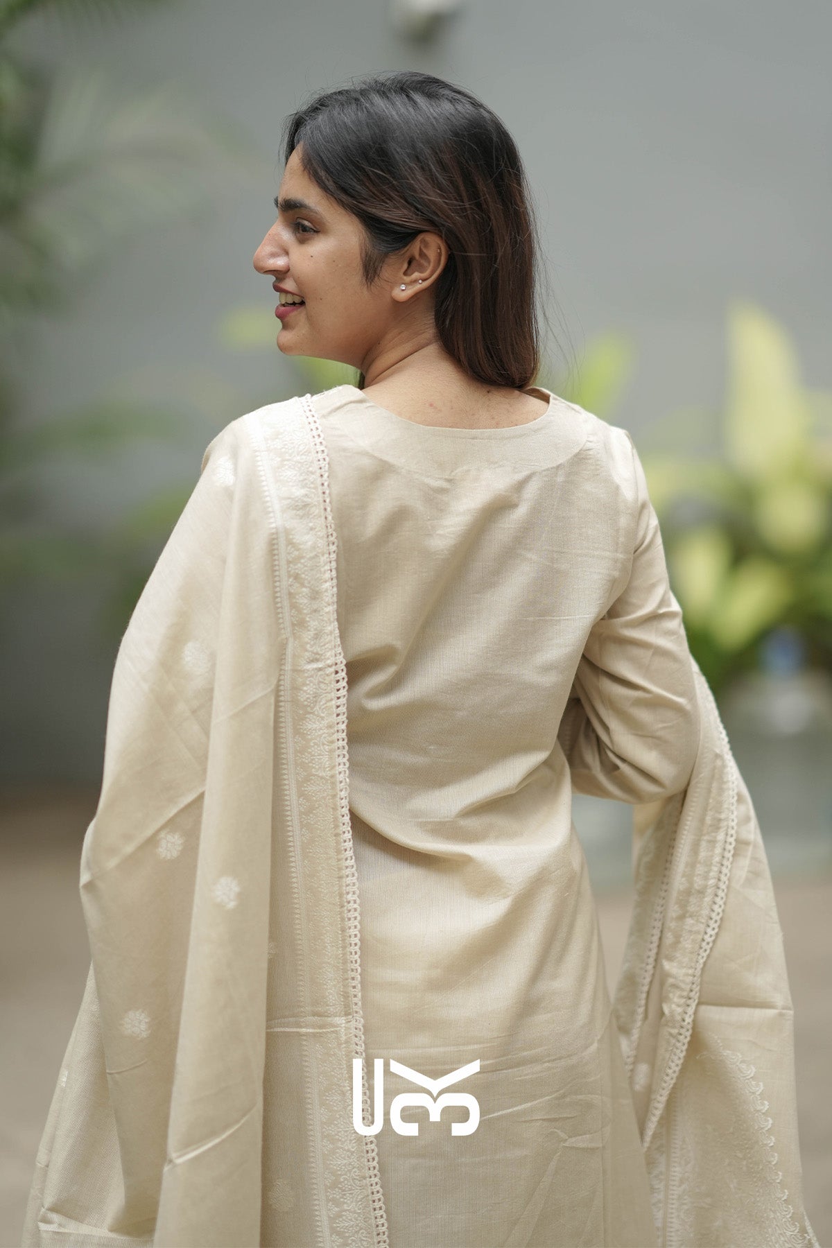 Zarreen Cotton Kurta In Beige