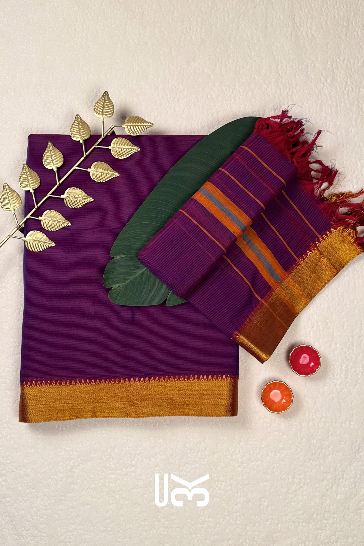 Sneha Unstich Kurta Set In Purple