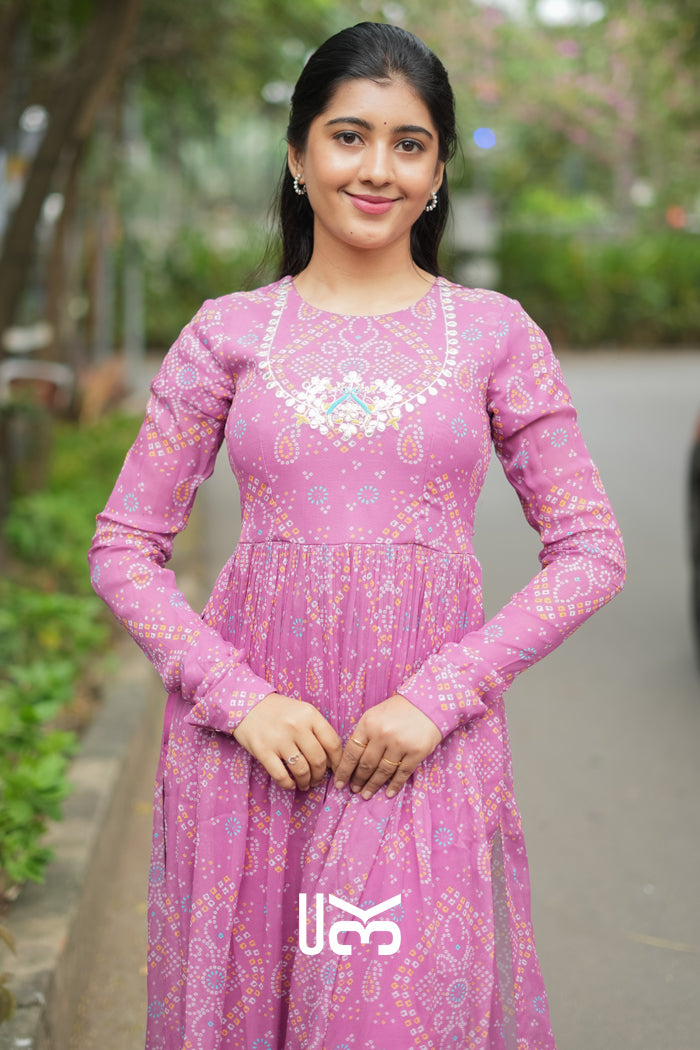 Pragati Kurta Set in Pink