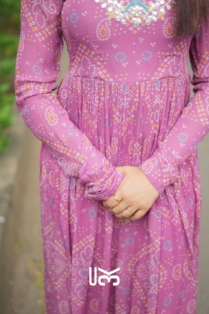 Pragati Kurta Set in Pink