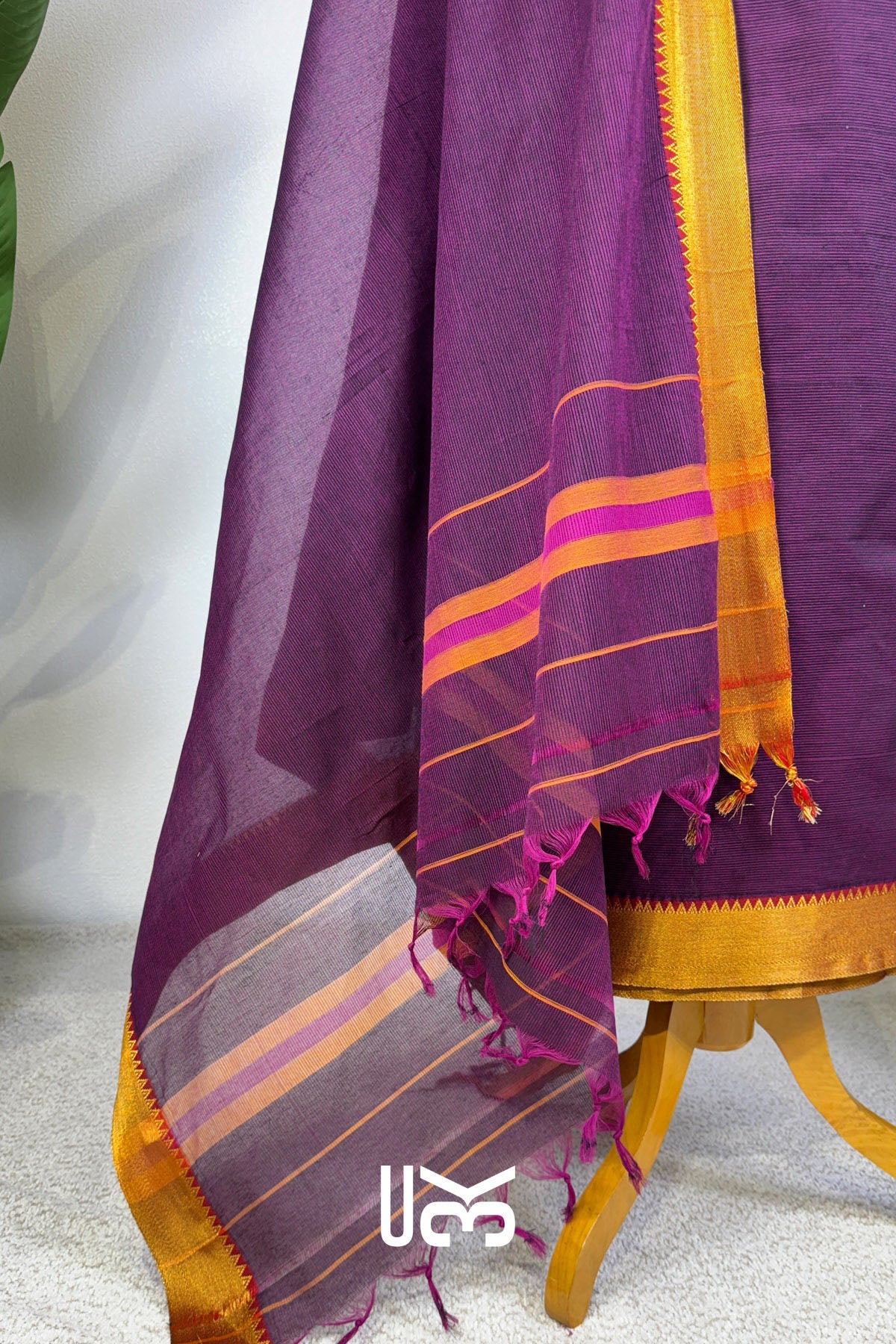 Sneha Unstich Kurta Set In Purple