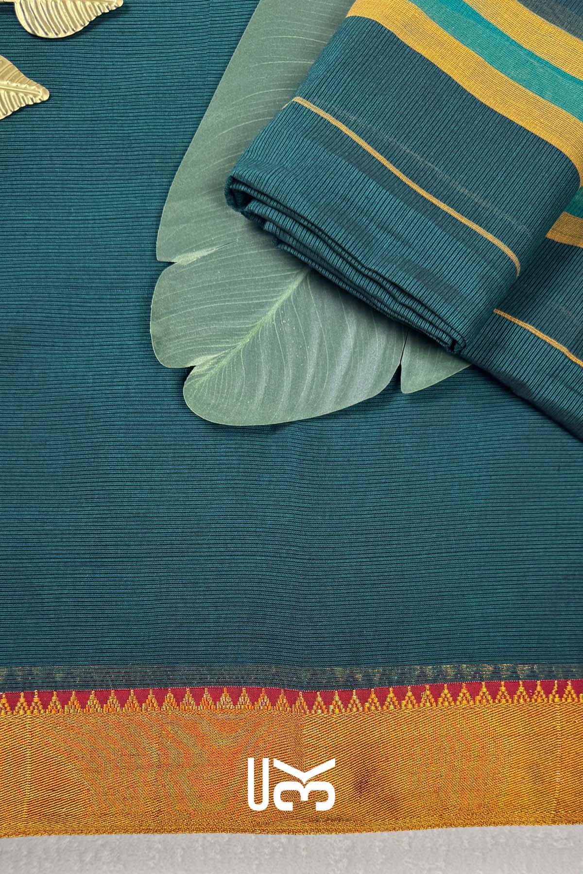Kashish Unstich Kurta Set In Peacock Blue