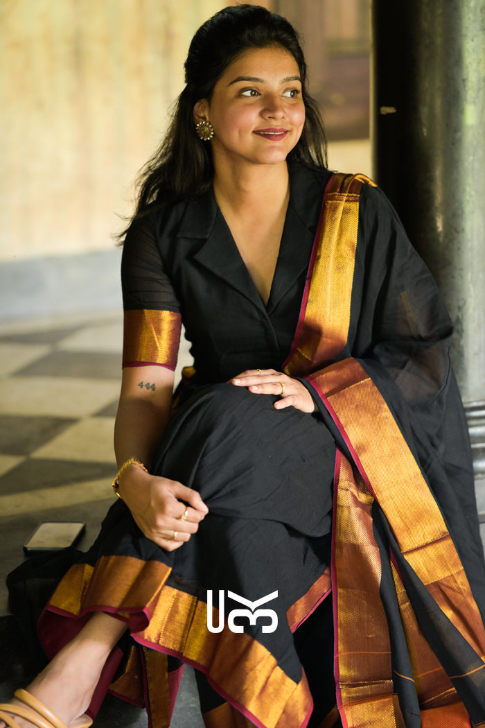 Malini Handloom Suit Set