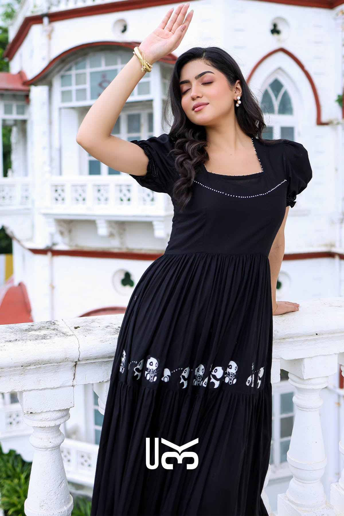 Midnight Black Maxi Dress