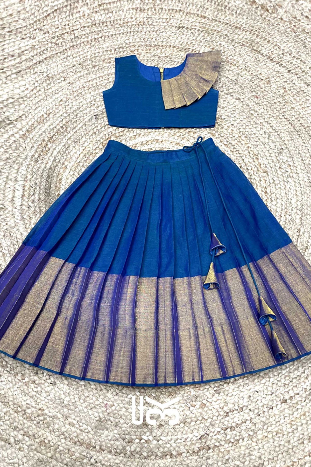 Baby Narayanpet Lehenga Set