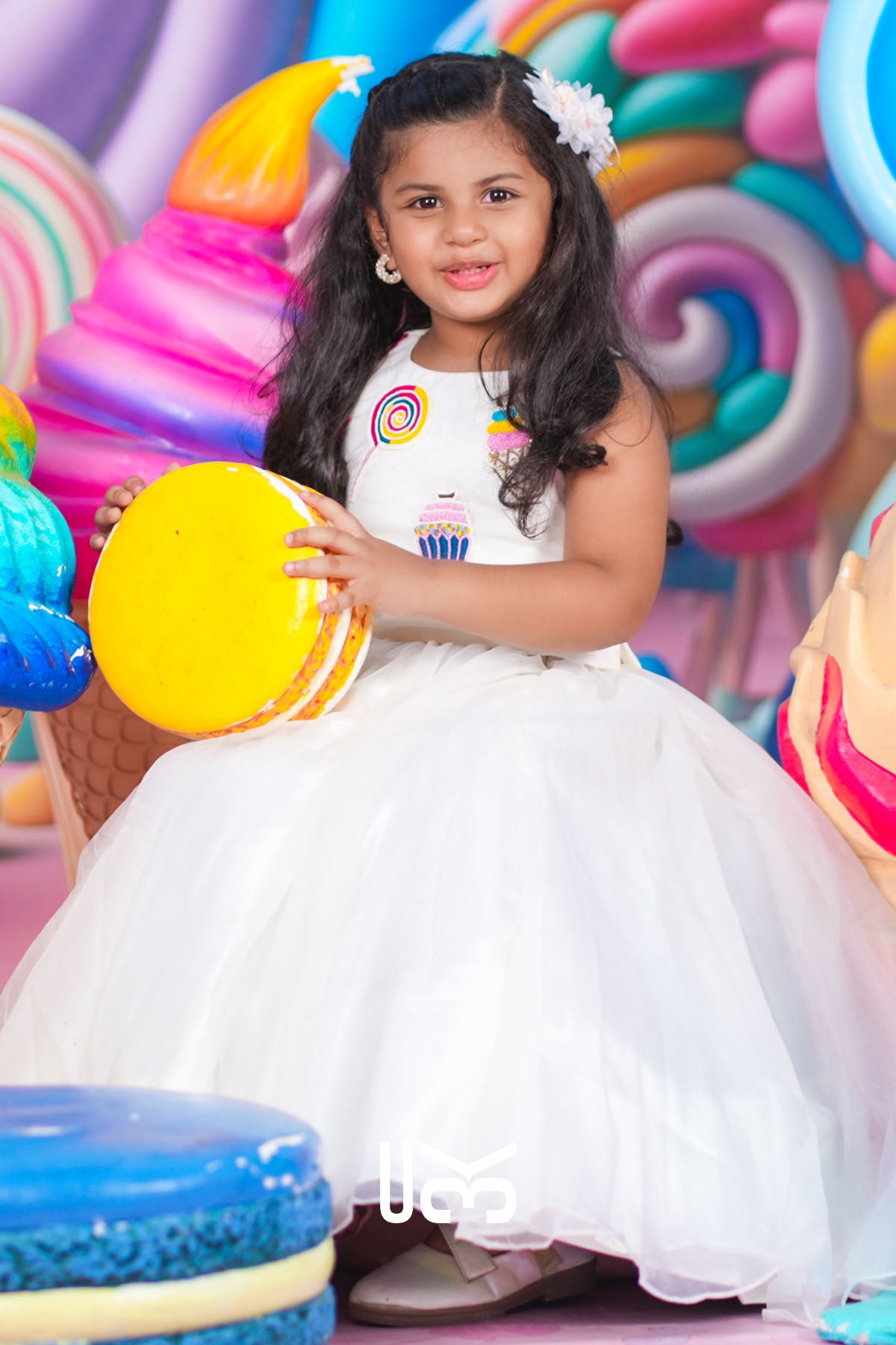 Baby Sophy White Crop Top