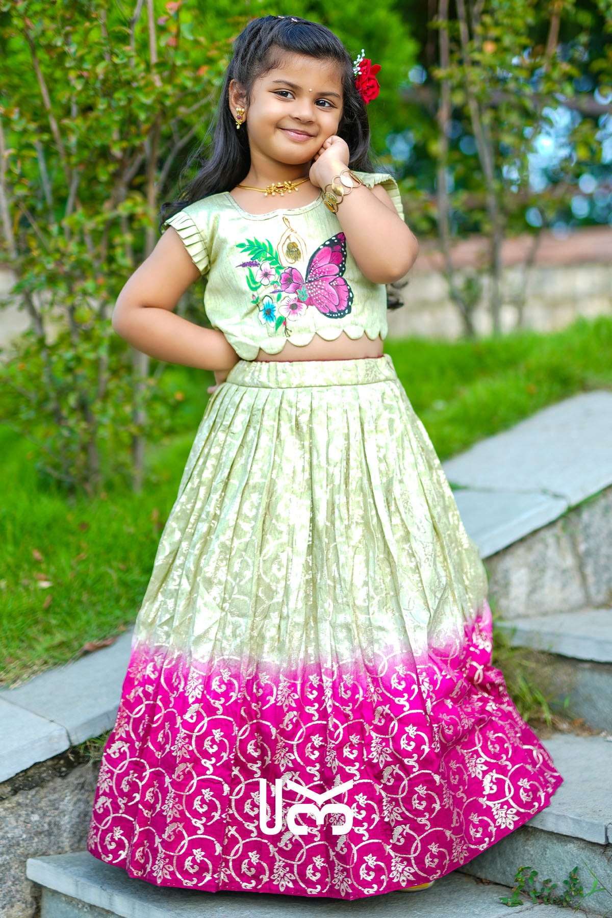 Baby Shreya Lehenga Set