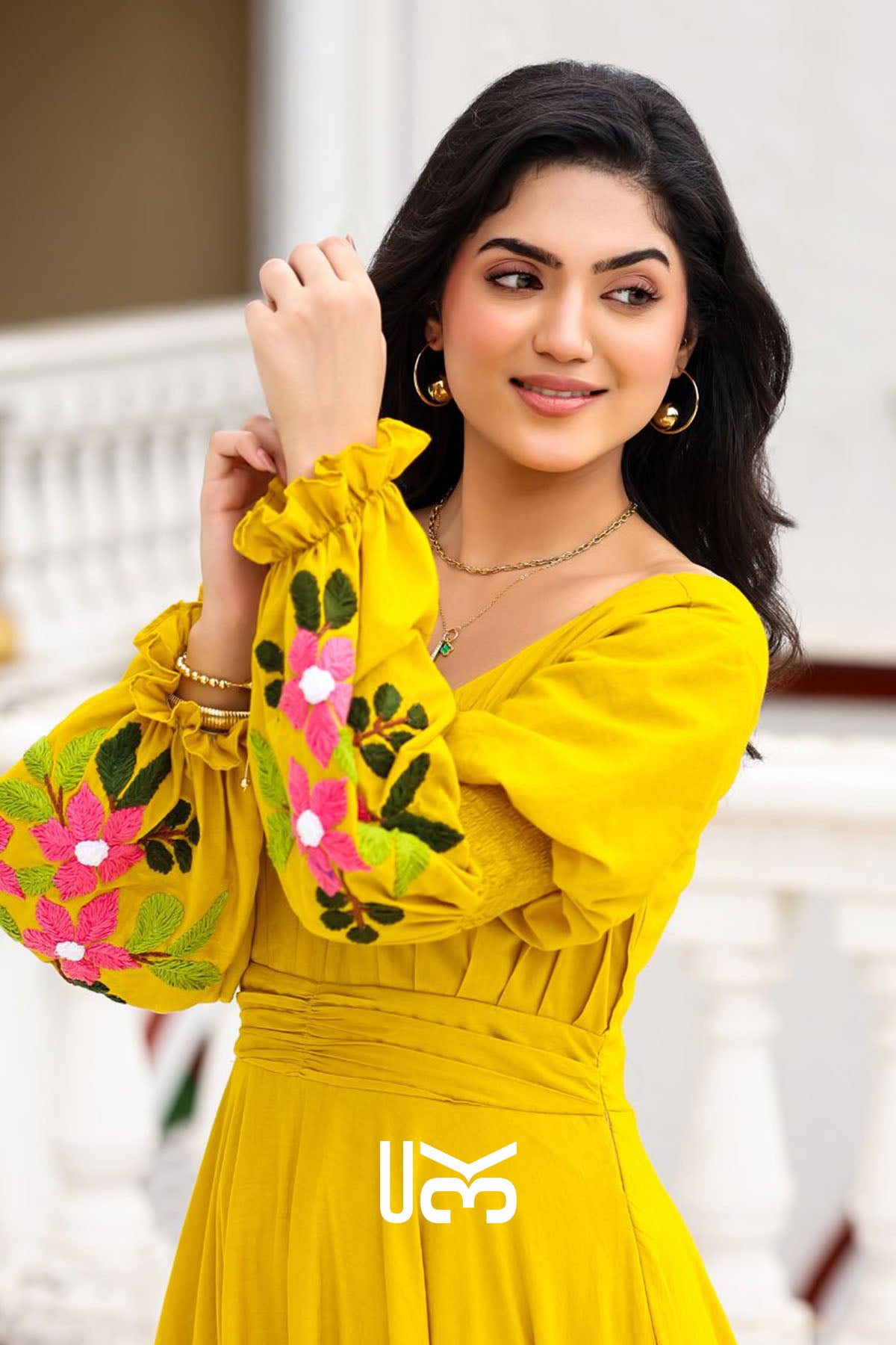 Warm Glow Yellow Maxi Dress