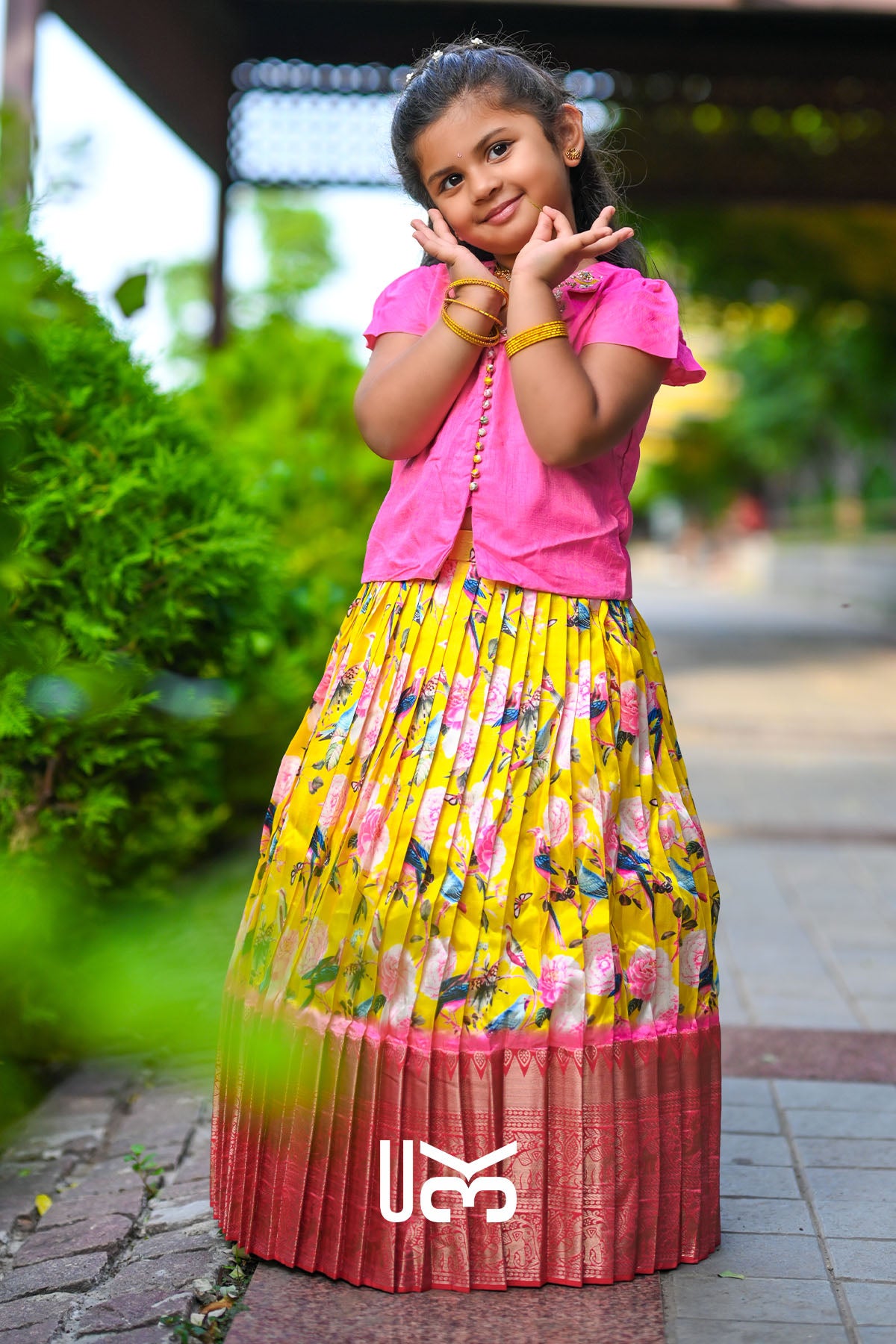 Baby Sparrow Lehenga Set