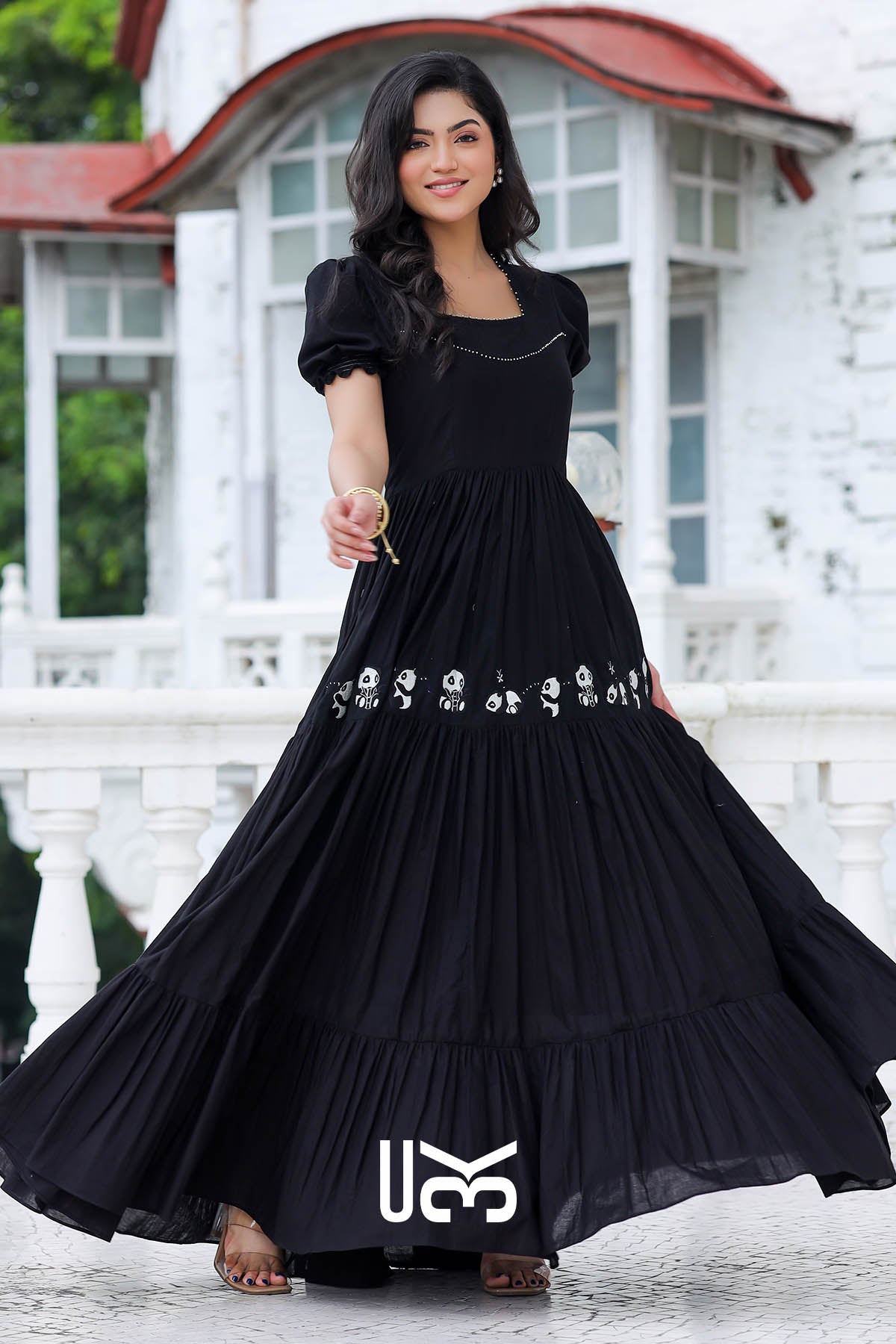 Midnight Black Maxi Dress
