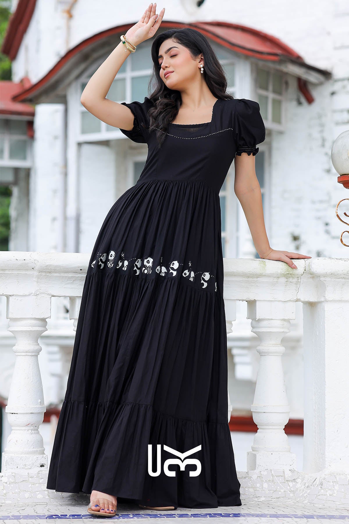Midnight Black Maxi Dress
