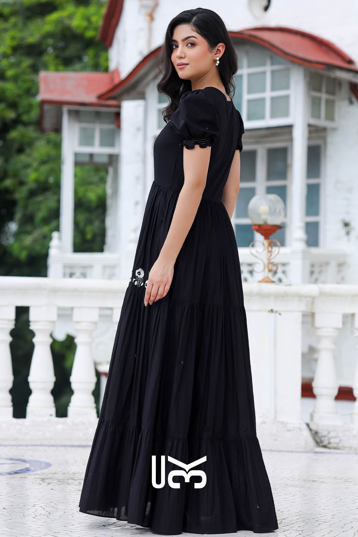 Midnight Black Maxi Dress