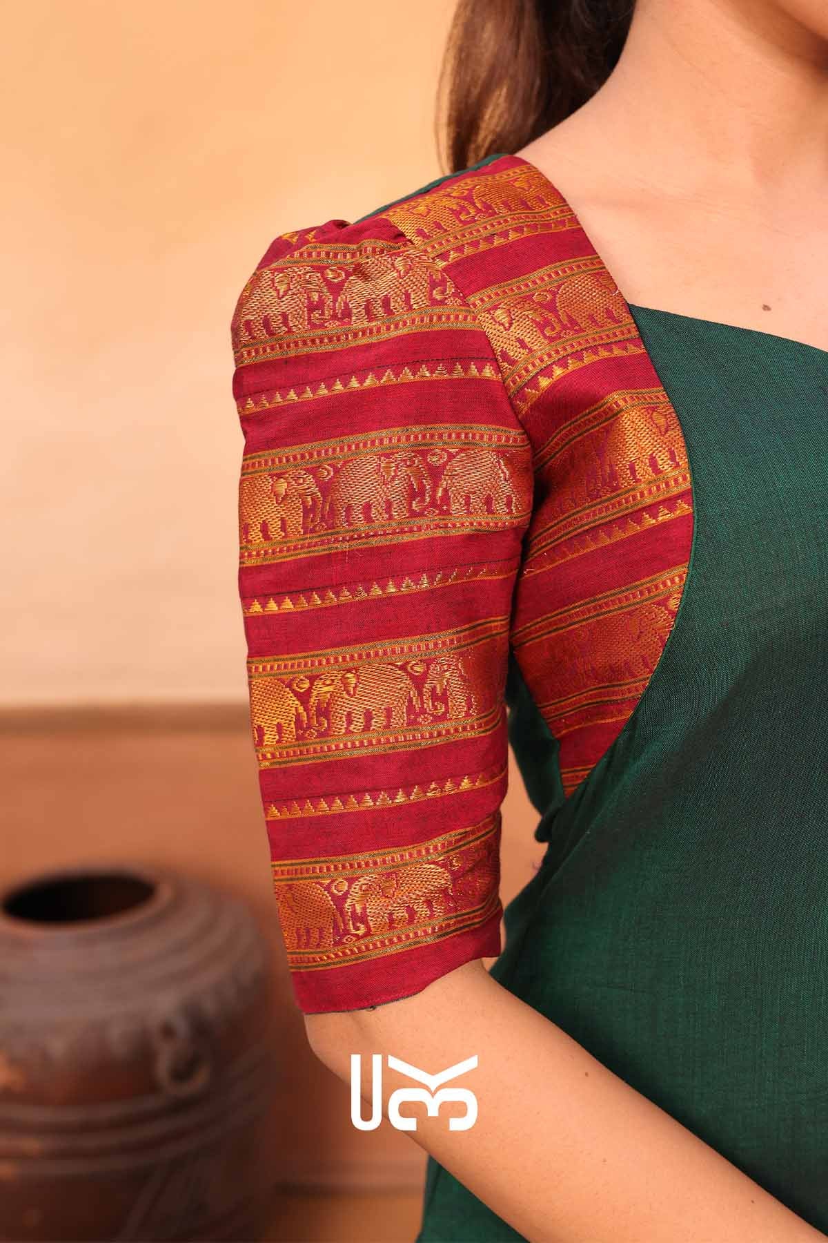 Hariyali | Green Handloom Kurta Set